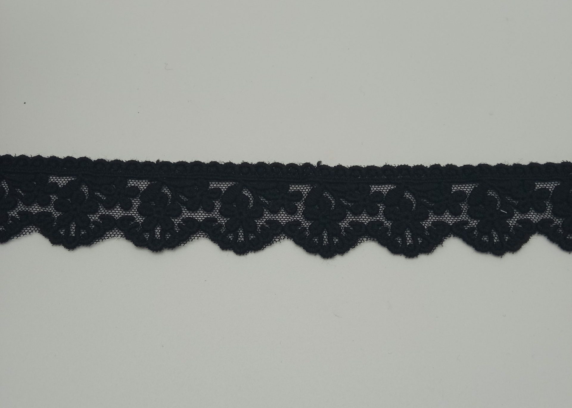 PUNTILLA DE TUL BORDADO
